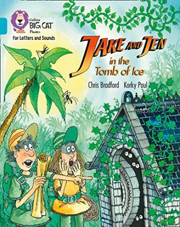 Jake and Jen in the Tomb of Ice: Band 07/Turquoise (Collins Big Cat Phonics for Letters and Sounds) - Chris Bradford [KSIĄŻKA]