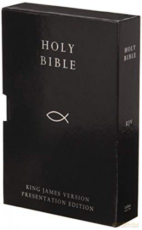 King James Bible - Black Gift Edition (Kjv Bible) [KSIĄŻKA]