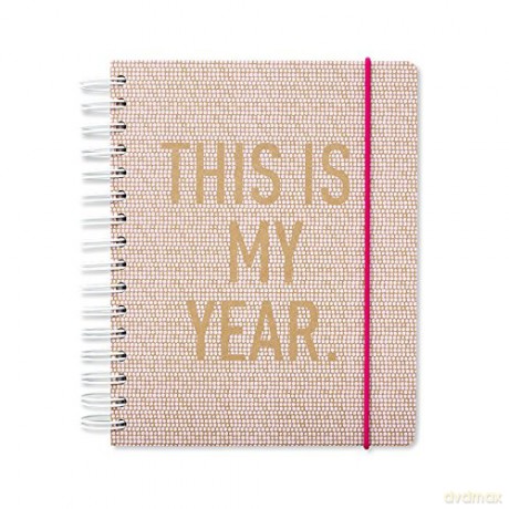 "This is My Year" Pamiętnik niedatowany A5