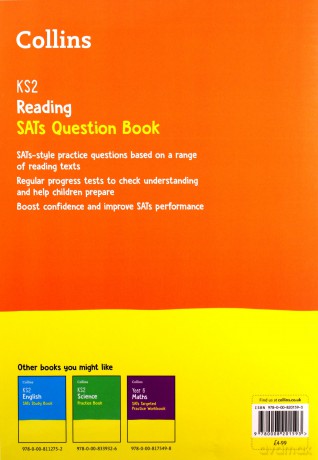 KS2 Reading SATs Question Book: Collins KS2 Revision and Practice [KSIĄŻKA]