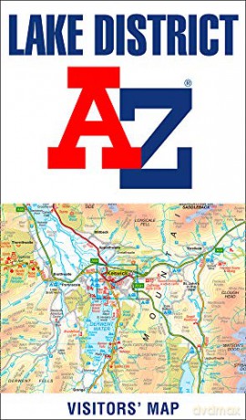 Lake District A-Z Visitors' Map [KSIĄŻKA]