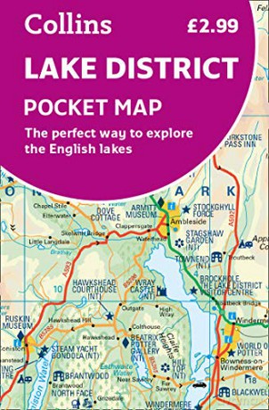 Lake District Pocket Map: The perfect way to explore the English lakes (Collins Pocket Maps) [KSIĄŻKA]