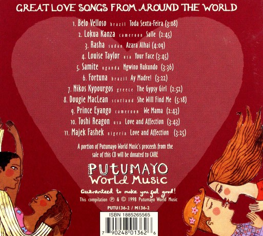 Różni Wykonawcy - Putumayo Presents: Romantica: Great Love Songs from around the World [CD]