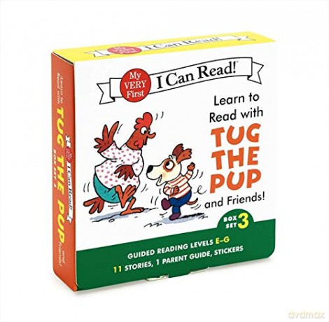 Learn to Read with Tug the Pup and Friends! Box Set 3: Levels Included: E-G (My Very First I Can Read) - Dr. Julie M. Wood [KSIĄŻKA]