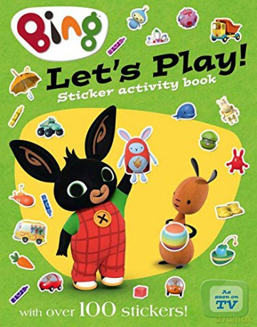 Let's Play sticker activity book (Bing) [KSIĄŻKA]
