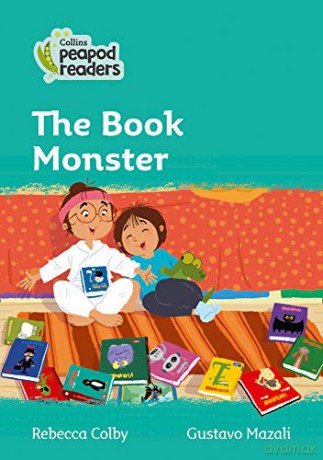 Level 3 - The Book Monster (Collins Peapod Readers) - Rebecca Colby [KSIĄŻKA]