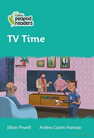 Level 3 - TV Time (Collins Peapod Readers) - Jillian Powell [KSIĄŻKA]
