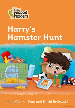 Level 4 - Harry's Hamster Hunt (Collins Peapod Readers) - Jane Clarke [KSIĄŻKA]