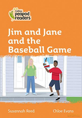 Level 4 - Jim and Jane and the Baseball Game (Collins Peapod Readers) - Susannah Reed [KSIĄŻKA]