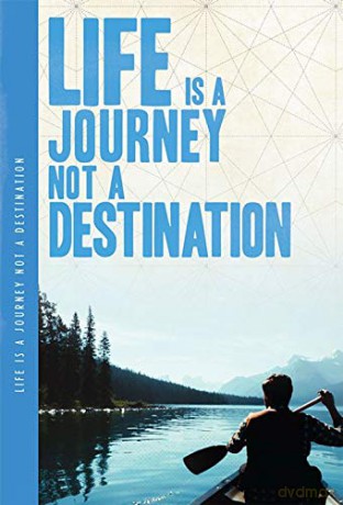 Life is a Journey Not a Destination Large A5 Notebook [KSIĄŻKA]