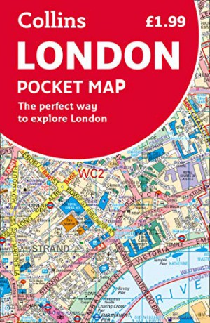 London Pocket Map (Collins Maps) [KSIĄŻKA]