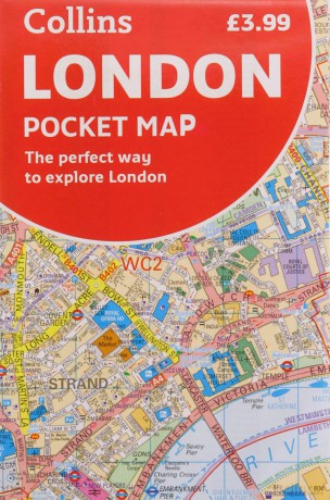 London Pocket Map (Collins Maps) [KSIĄŻKA]