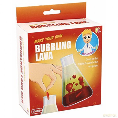 Magnoidz Labs Bubbling Lava Science Kit for Kids [KSIĄŻKA]