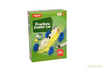 Magnoidz Labs Pressure Power Car Science Kit for Kids [KSIĄŻKA]