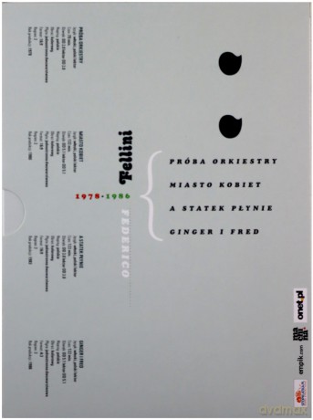 Federico Fellini: lata 1978-1986 [BOX] [4DVD]