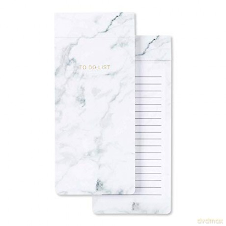 Marbleous To Do List White [KSIĄŻKA]