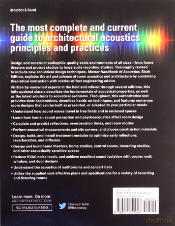 Master Handbook of Acoustics, Sixth Edition - F. Alton Everest [KSIĄŻKA]