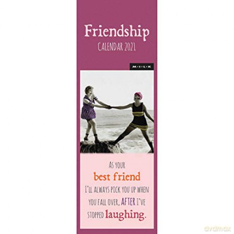 Milk Friendship Slim Calendar 2021 [KSIĄŻKA]