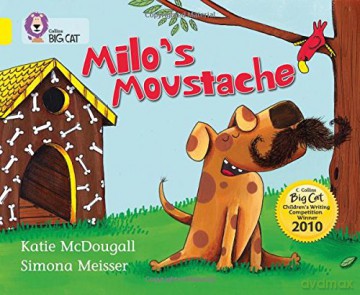Milo's Moustache: Band 03/Yellow (Collins Big Cat) - Katie McDougall [KSIĄŻKA]