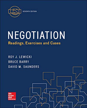 Negotiation: Readings, Exercises, and Cases - Roy Lewicki [KSIĄŻKA]