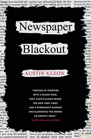 Newspaper Blackout - Austin Kleon [KSIĄŻKA]