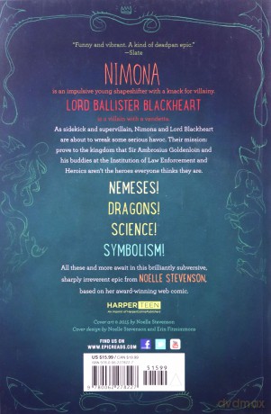 Nimona - Noelle Stevenson [KSIĄŻKA]