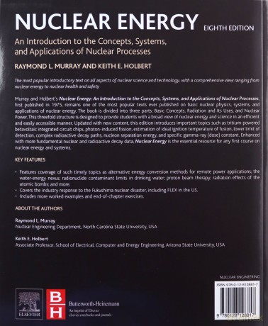 Nuclear Energy: An Introduction to the Concepts, Systems, and Applications of Nuclear Processes - Raymond Murray [KSIĄŻKA]