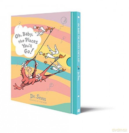 Oh, Baby, The Places You'll Go! Slipcase edition (Dr. Seuss) - Dr. Seuss [KSIĄŻKA]