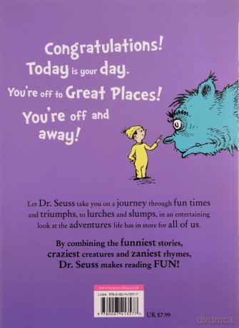 Oh, The Places You'll Go! (Dr. Seuss) - Dr. Seuss [KSIĄŻKA]