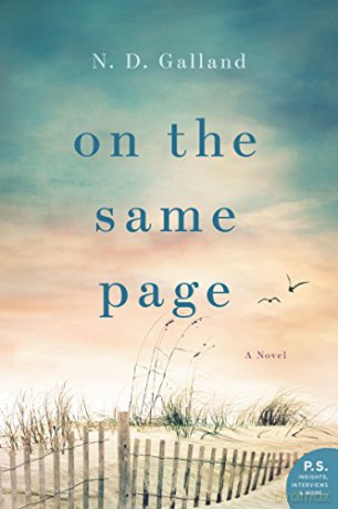 On the Same Page: A Novel - N. D Galland [KSIĄŻKA]