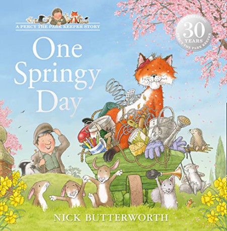 One Springy Day (A Percy the Park Keeper Story) - Nick Butterworth [KSIĄŻKA]