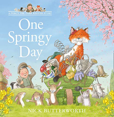 One Springy Day: A Percy The Park Keeper Story - Nick Butterworth [KSIĄŻKA]