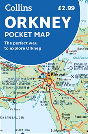 Orkney Pocket Map: The perfect way to explore Orkney [KSIĄŻKA]