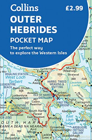 Outer Hebrides Pocket Map: The perfect way to explore the Western Isles [KSIĄŻKA]