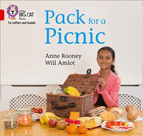 Pack for a Picnic: Band 02B/Red B (Collins Big Cat Phonics for Letters and Sounds) - Anne Rooney [KSIĄŻKA]