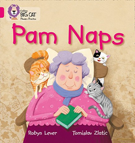 Pam Naps: Band 01A/Pink A (Collins Big Cat Phonics) - Robyn Lever [KSIĄŻKA]
