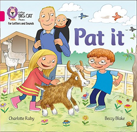 Pat it: Band 01A/Pink A (Collins Big Cat Phonics for Letters and Sounds) - Charlotte Raby [KSIĄŻKA]