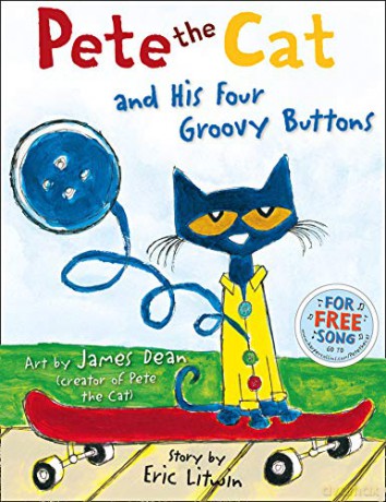Pete the Cat and his Four Groovy Buttons - Eric Litwin [KSIĄŻKA]