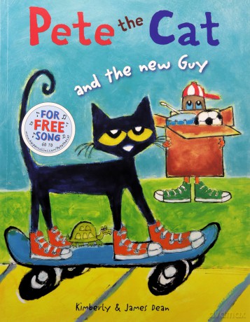 Pete the Cat and the New Guy - Kimberly Dean [KSIĄŻKA]