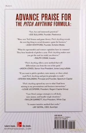 Pitch Anything: An Innovative Method for Presenting, Persuading, and Winning the Deal - Oren Klaff [KSIĄŻKA]