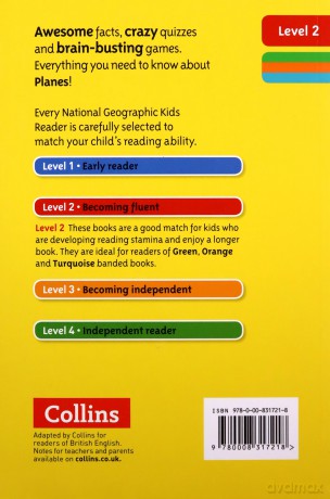 Planes: Level 2 (National Geographic Readers) - Amy Shields [KSIĄŻKA]