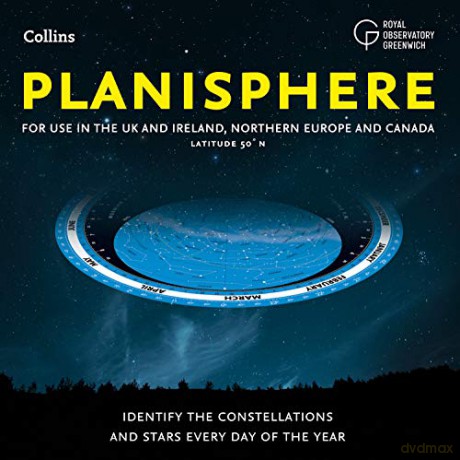 Planisphere: Latitude 50°N - for use in the UK and Ireland, Northern Europe and Canada (Royal Observatory Greenwich) - Royal Observatory Greenwich [KSIĄŻKA]