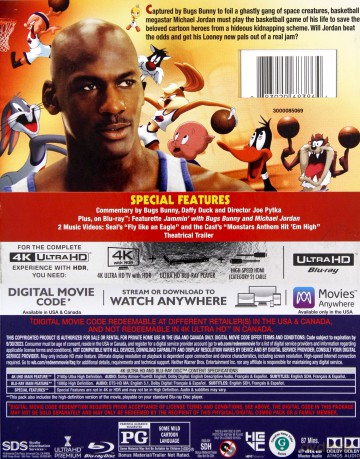 Space Jam (Kosmiczny mecz) [Blu-Ray 4K]+[Blu-Ray]