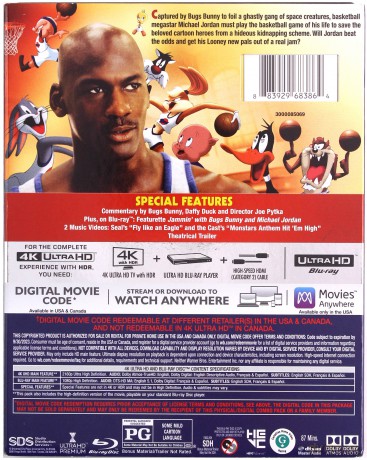 Space Jam (Kosmiczny mecz) [Blu-Ray 4K]+[Blu-Ray]