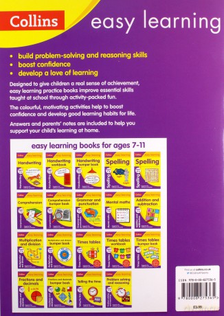 Problem Solving and Reasoning Ages 7-9: KS2 Maths Home Learning and School Resources from the Publisher of Revision Practice Guides, Workbooks, and Activities. (Collins Easy Learning KS2) [KSIĄŻKA]
