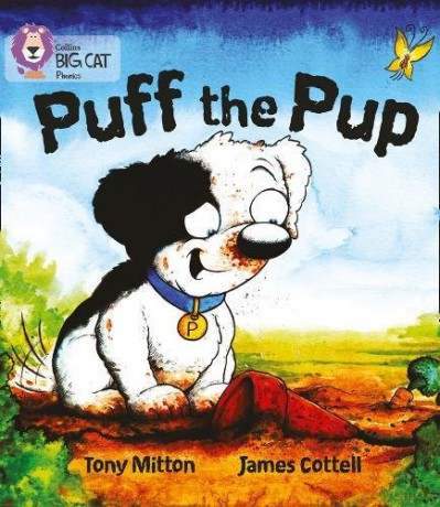 Puff the Pup: Band 02A/Red A (Collins Big Cat Phonics) - Tony Mitton [KSIĄŻKA]
