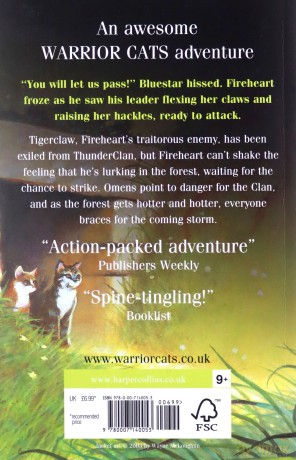 Rising Storm (Warrior Cats): Four Clans. One Destiny.: Book 4 - Erin Hunter [KSIĄŻKA]