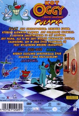 Kot Oggy i psotni lokatorzy: Pułapka [DVD]