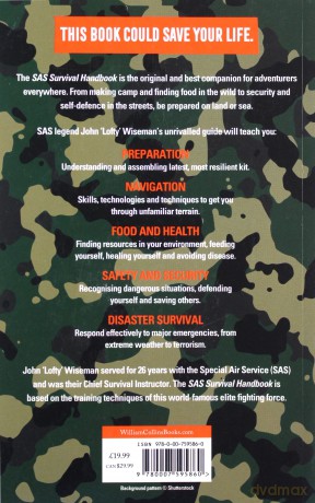 SAS Survival Handbook: The Definitive Survival Guide - John 'Lofty' Wiseman [KSIĄŻKA]