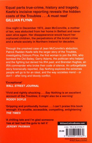 Say Nothing: A True Story of Murder and Memory in Northern Ireland - Patrick Radden Keefe [KSIĄŻKA]